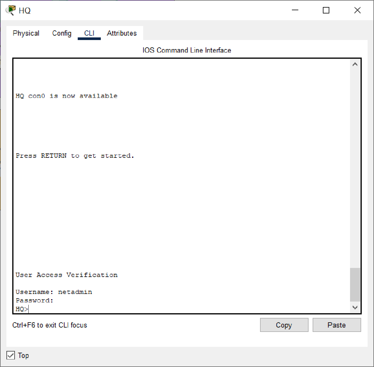 Radius login success